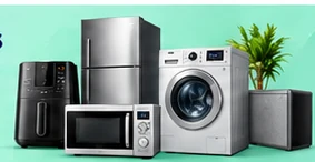 Illustrative shopping category artwork